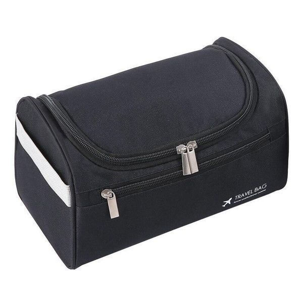 Чоловіча косметичка-органайзер, Несесер для туалетного приладдя TRAVEL BAG (чорний) 9874532 фото