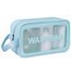 Жіноча косметичка WASHBAG 26х15х10 см блакитний 7854216 фото 2
