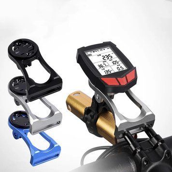 Кронштейн на винос керма для велокомп'ютера GARMIN, Bryton, Wahoo, Xoss, Cateye, GoPro та ліхтаря 23541 фото