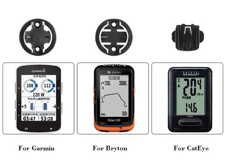 Кронштейн на вынос руля для велокомпьютера GARMIN, Bryton, Wahoo, Xoss, Cateye, GoPro и фонаря 23541 фото