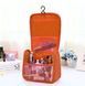 Дорожній підвісний органайзер для косметики Travel bag (Жовтогарячий) 8743256 фото 7