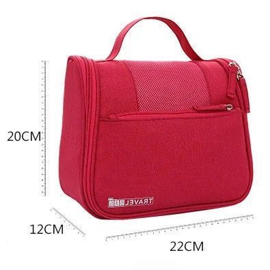 Дорожный подвесной органайзер для косметики Travel bag (Розовый) 8743257 фото