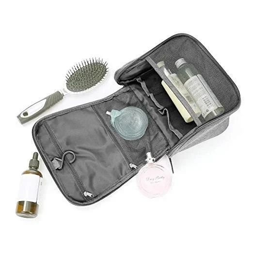 Дорожній підвісний органайзер для косметики Travel bag (Сірий) 8743259 фото