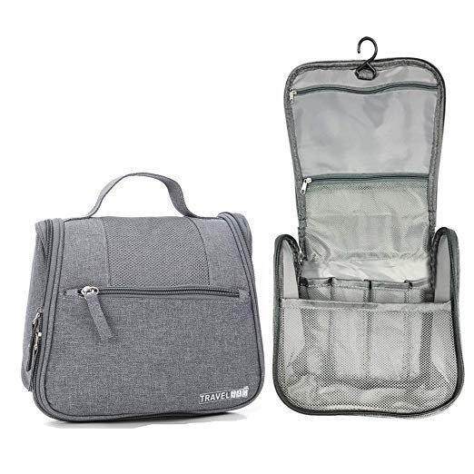 Дорожній підвісний органайзер для косметики Travel bag (Сірий) 8743259 фото