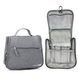 Дорожній підвісний органайзер для косметики Travel bag (Сірий) 8743259 фото 4