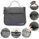 Дорожній підвісний органайзер для косметики Travel bag (Сірий) 8743259 фото 2