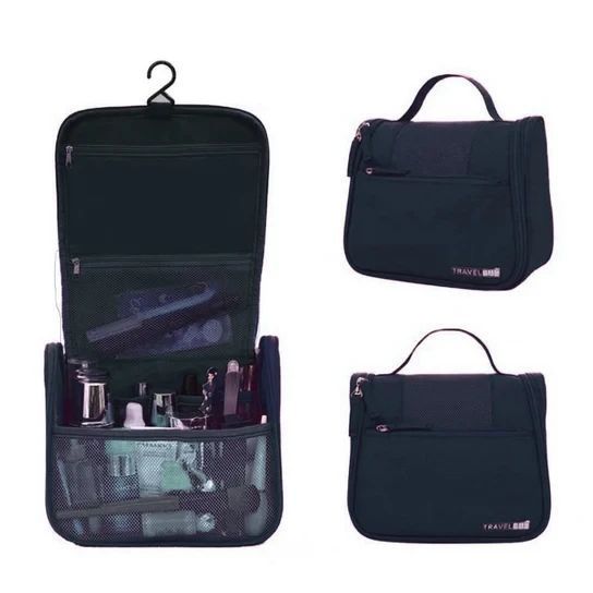 Дорожній підвісний органайзер для косметики Travel bag (Синій) 8743260 фото